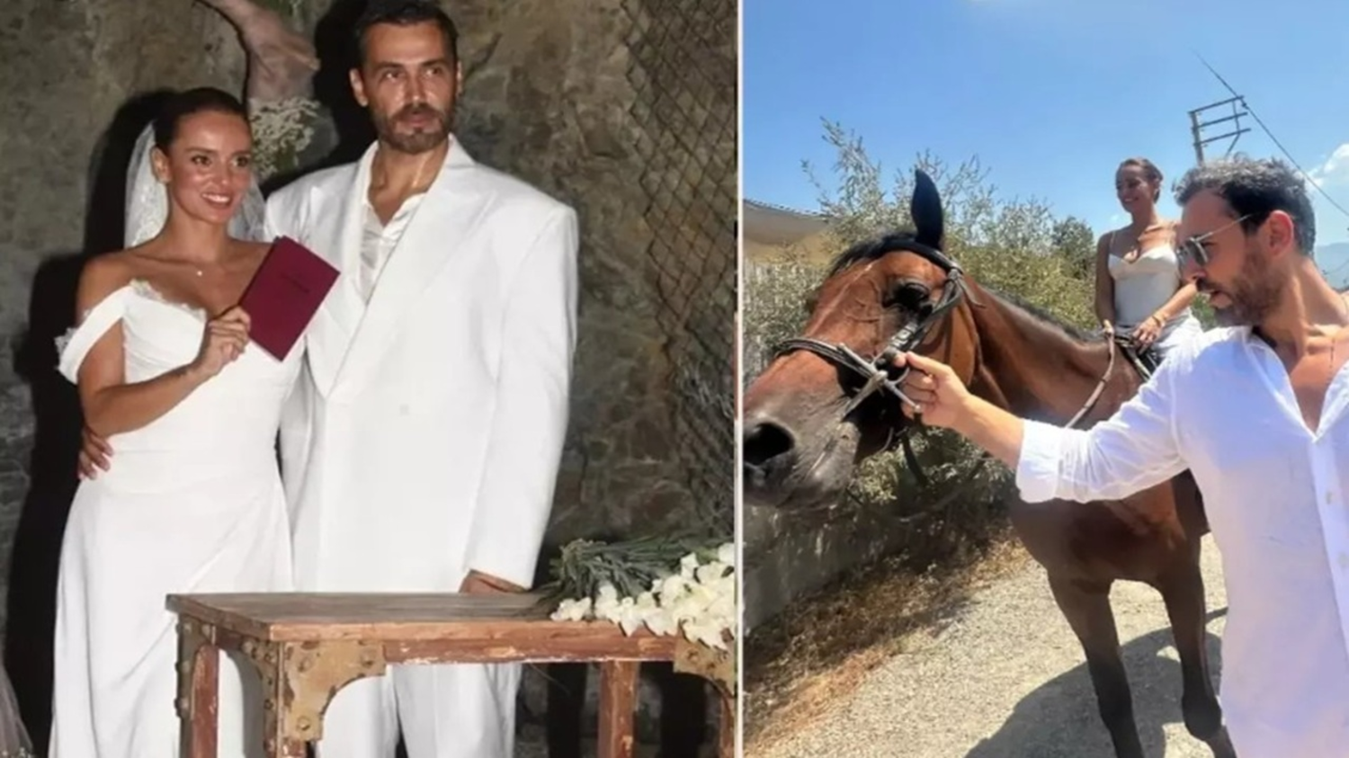 Bestemsu Özdemir ile Ersin Görkem evlendi